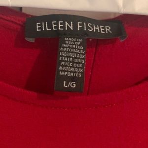 Work, holiday special event Eileen Fisher column cress. Detail pleat on back